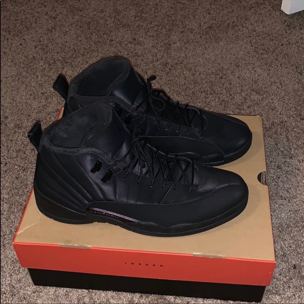 Jordan 12 winter shoes
